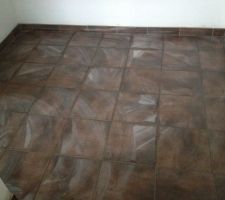 Carrelage salle de bain parental