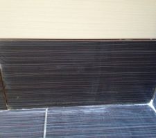 Carreau en bas de la baignoire