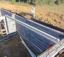Placement poutrelles