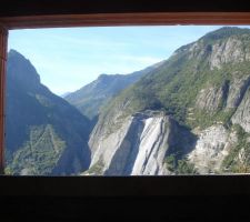 Vue du chassi fixe du salon