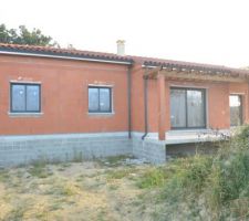 Gouttière déplacée