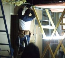 Creation appartement provisoire