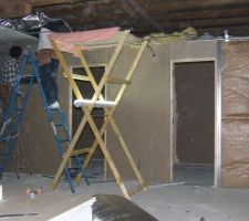 Creation appartement provisoire