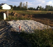 Acc&egrave;s au chantier et terrassement