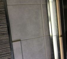 Carrelage sol entr&eacute;e, salon, cuisine