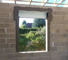 Plumet autour des fenêtres.