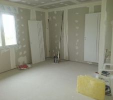 Notre chambre.... 20M² ça fait pas mal