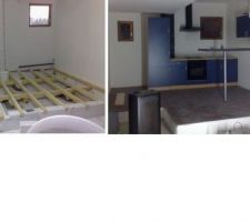 Creation appartement provisoire