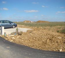 Premiere photo de notre emplacement