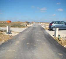Dans un an, ce sera une rue pleine de maison