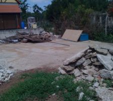 25 tonnes de beton a evacuer !!!!!!