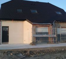 Enduit Fa&ccedil;ade arri&egrave;re