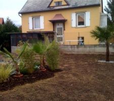 A la place du beton , du gazon ......