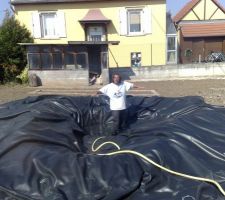 A la place du beton , du gazon ......