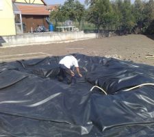 A la place du beton , du gazon ......