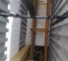 Linteau baie vitr&eacute;e