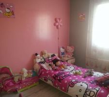 Chambre hello kitty de ma fille de 4 ans