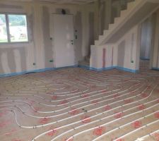 Plancher chauffant ok!!!!!