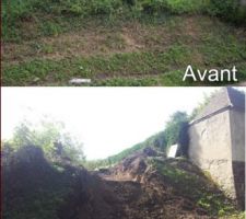 Ouverture du terrain avant chantier