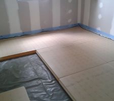 Isolation en TMS 80 des sols