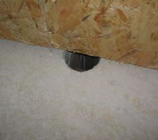 Evacuation sous cloison: logique