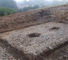 Fouilles creusées