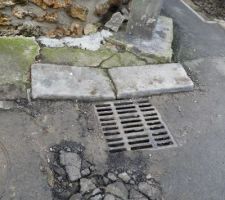 Oups, que c'est il passé sur l'allée ?