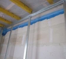 Traitement de l'&eacute;tanch&eacute;it&eacute; de la membrane.