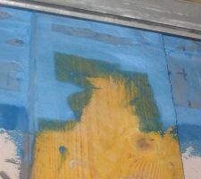 Traitement des autres jonctions. Ici le pied de ferme.