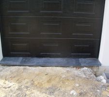 Seuil de porte du garage