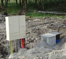 Terrain en cours de viabilisation