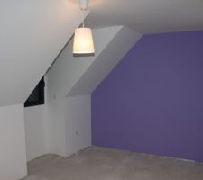 Chambre de lizou termin&eacute;e, reste le parquet