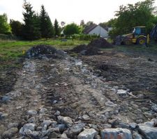 Pr&eacute;paration du chemin d'acc&egrave;s