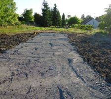Chemin d'acc&egrave;s termin&eacute;