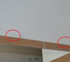 Absence d'éclairage miroir
