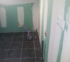 Carrelage de la salle de bain