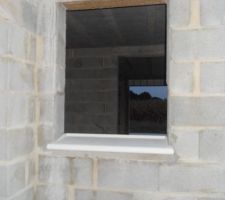 Fenêtre chambre RDC - Façade nord