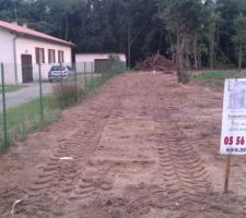 Réseaux eau edf ptt et tae enterrés