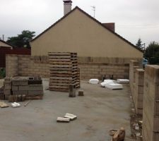 Elevation des murs !!