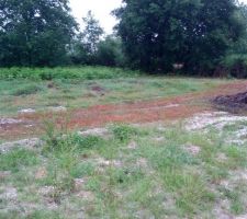 Le terrain d&eacute;broussaill&eacute;