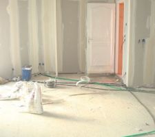 Vue sur l'entr&eacute;e et placard