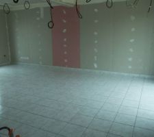 Carrelage salon/s&eacute;jour