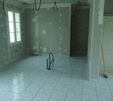 Carrelage vue cuisine