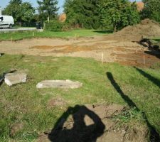 30 septembre 2013 : 1er jour de terrassement
