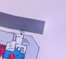 Plan sommaire de notre appartement.