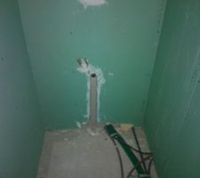 Futur douche italienne dans notre chambre
