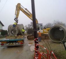 Viabilisation du lotissement.