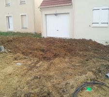 Terrassement en cours