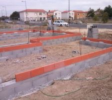 Vide sanitaire coté terasse