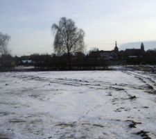 Orientation sud - notre futur jardin